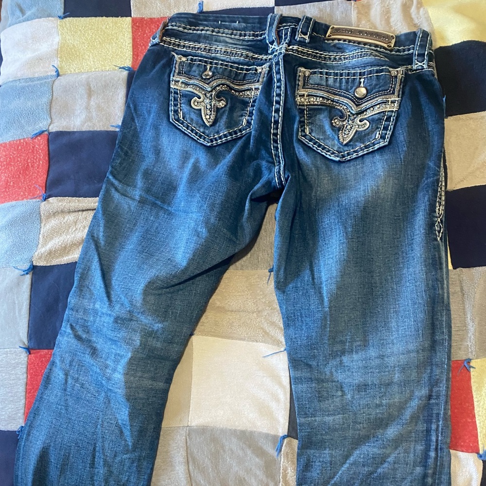 Womens Buckle rock revival jeans